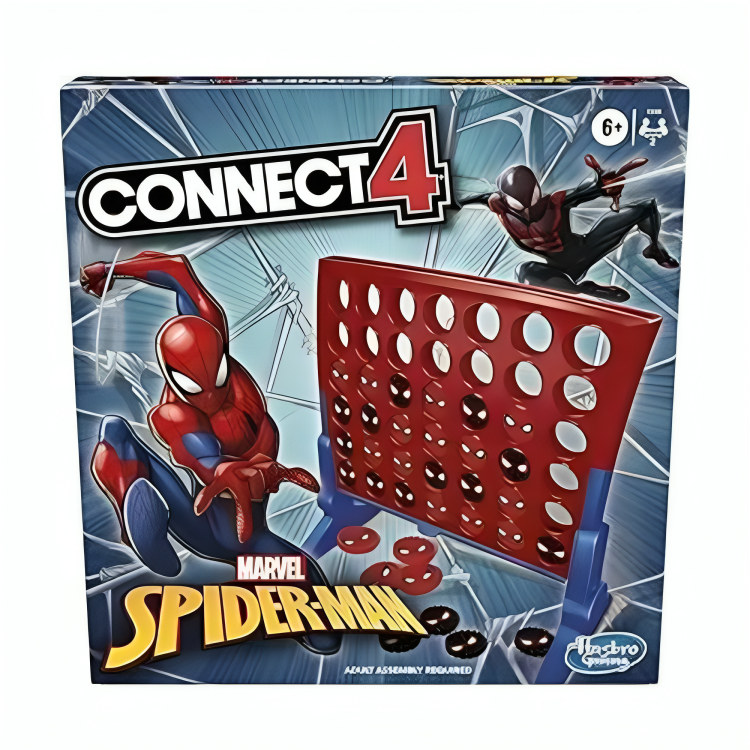 Untitled-design-2024-09-21T030518.851-1.png Hasbro Gaming Connect 4 Marvel Spider-Man Edition - Image 1
